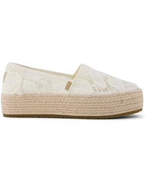 TOMS Valencia Platform Espadrille - Natural