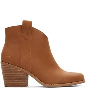 TOMS Consce Heeled Boots - Brown