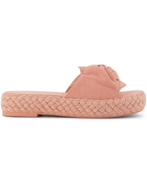 TOMS Abby Slide Espadrille Sandal - Pink