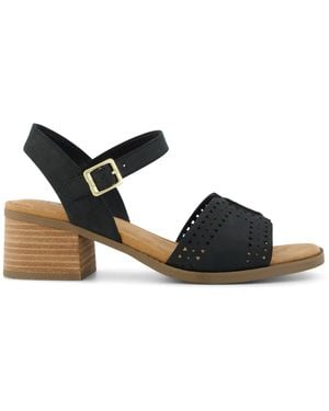 TOMS Eloise Heel Sandal - Black