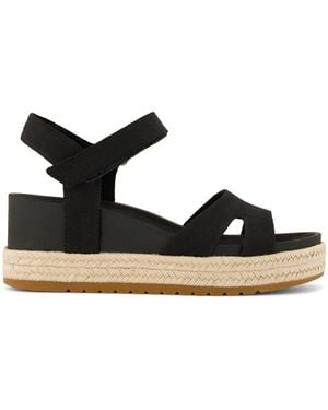 TOMS Alana Wedge Sandal - Black