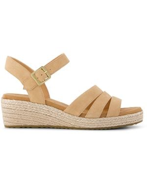 TOMS Julia Wedge Sandal - Natural