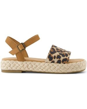 TOMS Abby Platform Sandal - Brown