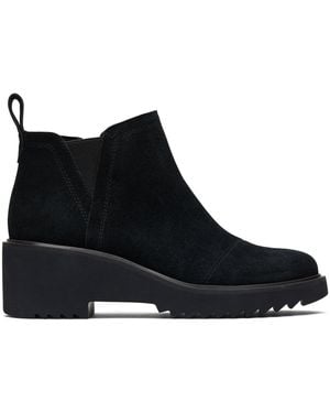 TOMS Maude Wedge Boots - Black