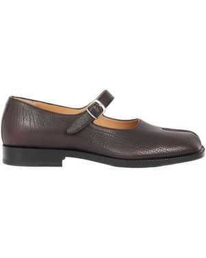 Maison Margiela Tabi Mary Jane Loafers - Brown