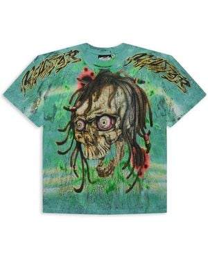 HELLSTAR Dye T-Shirt - Green