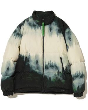 Undercover Twin Peaks Down Blouson - Green