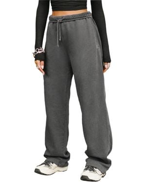 Joah Brown Oversized Straight Leg Jogger - Black