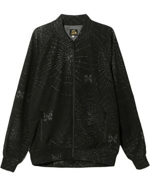 Needles Rib Collar Track Jacket - Black