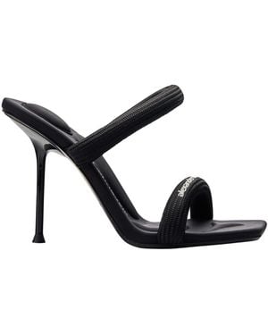 Alexander Wang Julie Tubular Webbing Sandal - Black