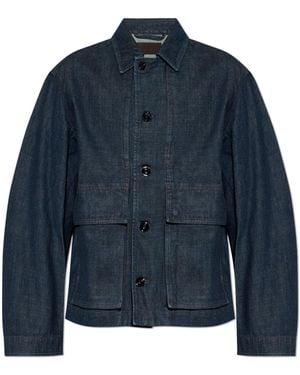 Lemaire Boxy Jacket - Blue