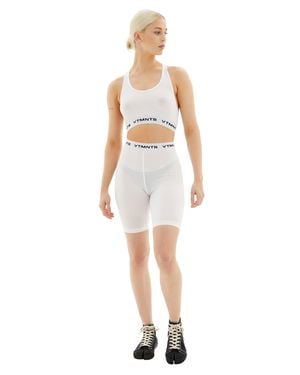 VTMNTS Logo Cycling Shorts - White