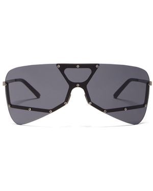 Rick Owens Tower Sunglasses - Gray