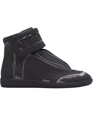 Maison Margiela Future Mid-Top Blackboard Sneakers