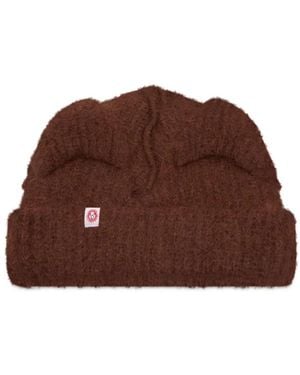 Charles Jeffrey Alpaca Chunky Ears Beanie - Brown