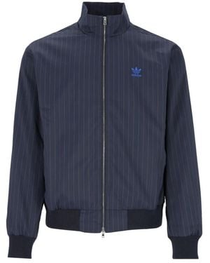 adidas X Wales Bonner Pinstripe Track Top - Blue
