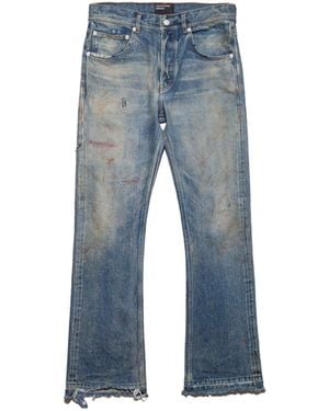 Enfants Riches Deprimes Elvis Texas Flare Jeans - Blue