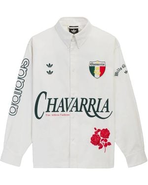 adidas X Chavarria Button Up Shirt - White