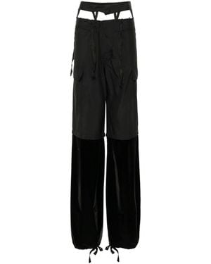 OTTOLINGER Baggy Cargo Pants - Black