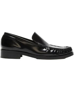 Acne Studios Leather Loafers - Black