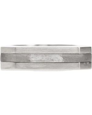 Rick Owens Crystal Hollywood Ring - White