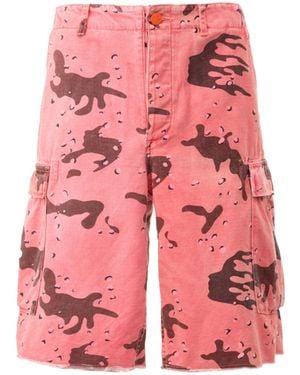 HELLSTAR Camo Shorts - Pink