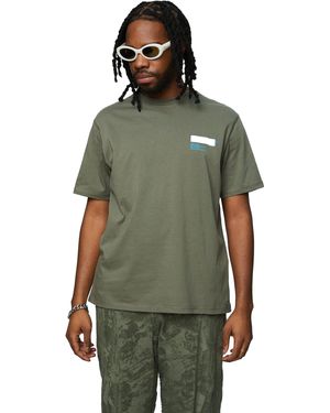 【AFFXWRKS】VARSITY T-SHIRT SOFT GREEN Green AFFXWRKS T-shirts for Men | Lyst
