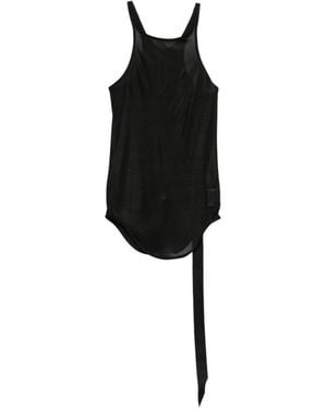 Rick Owens Racer Back Tank Top - Black