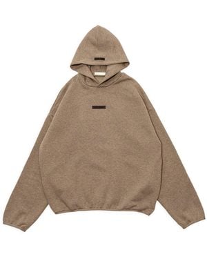 Fear Of God Modern Fit Fleece Hoodie - Brown