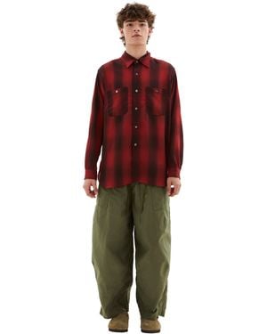 Needles Work Shirt - Red