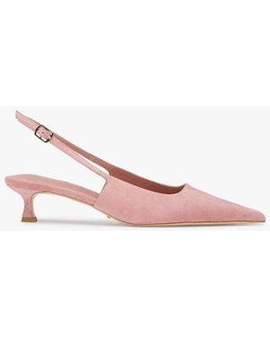 Tony Bianco Crush Blossom Suede Dress Shoe - Pink