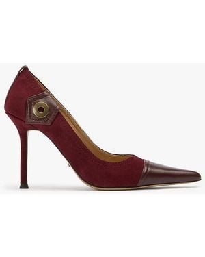 Tony Bianco Nessa Vino Suede/Vino Dress Shoe - Brown