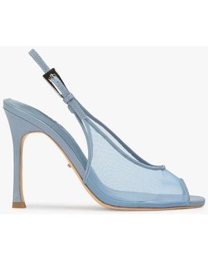 Tony Bianco Dare Denim Nylon/Denim Dress Sandal - Blue