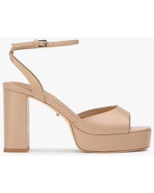 Tony Bianco Freya Skin Capretto Dress Sandal - White