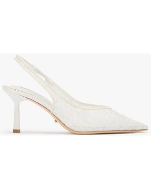 Tony Bianco Breeze Ivory Brocade Dress Shoe - White