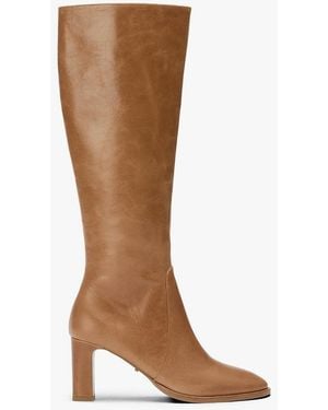 Tony Bianco Glam Tan Vintage Dress Boot Calf - Brown