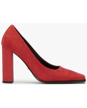 Tony Bianco Lila Tomato Nubuck Dress Shoe - Red