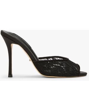 Tony Bianco Sofia Brocade Dress Sandal - Black