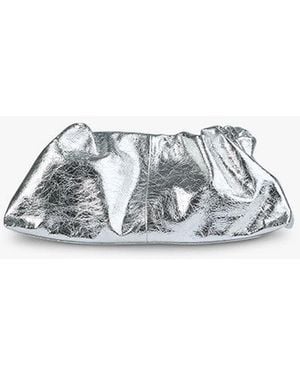 Tony Bianco Tiff Vintage Metal Clutch - White