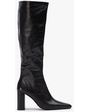 Tony Bianco Iman Vintage Dress Boot Calf - Black