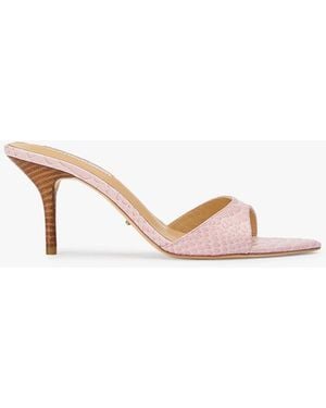 Tony Bianco Hallie Python Dress Sandal - Natural