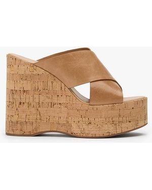 Tony Bianco Vamore Tan Vintage Casual Wedge - Brown