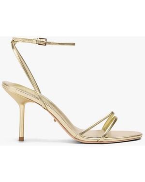 Tony Bianco Mariah Nappa Metallic Dress Sandal - White