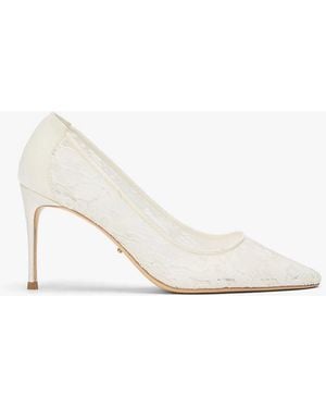 Tony Bianco Paxos Ivory Brocade Dress Shoe - White