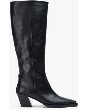 Tony Bianco Hudson Como Dress Boot Calf - Black