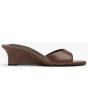 Tony Bianco Ember Choc Vintage Dress Wedge - White