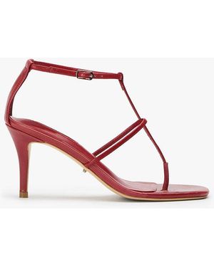 Tony Bianco Beverly Scarlet Vintage Dress Sandal - Red