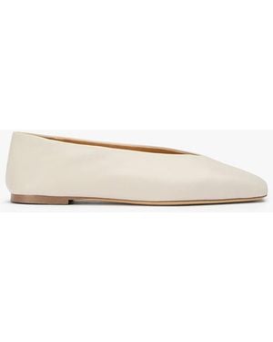 Tony Bianco Brash Dove Nappa Casual Flat - White
