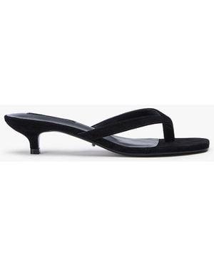 Tony Bianco Annie Suede Dress Sandal - White
