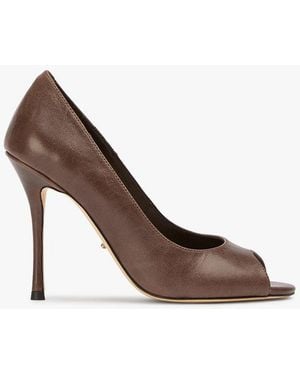 Tony Bianco Saint Choc Vintage Dress Sandal - White